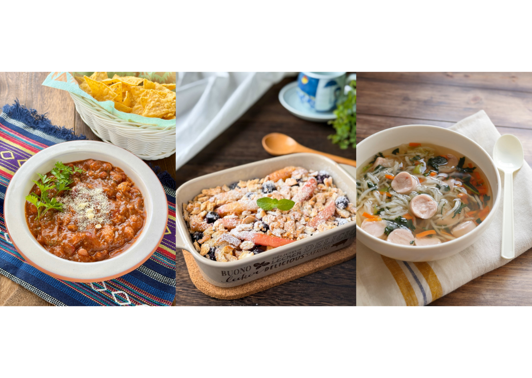 【日常から備えて活用する】9月1日の「防災の日」に向け、料理メディア「Nadia」がローリングストック活用・非常時にも作れるレシピを紹介